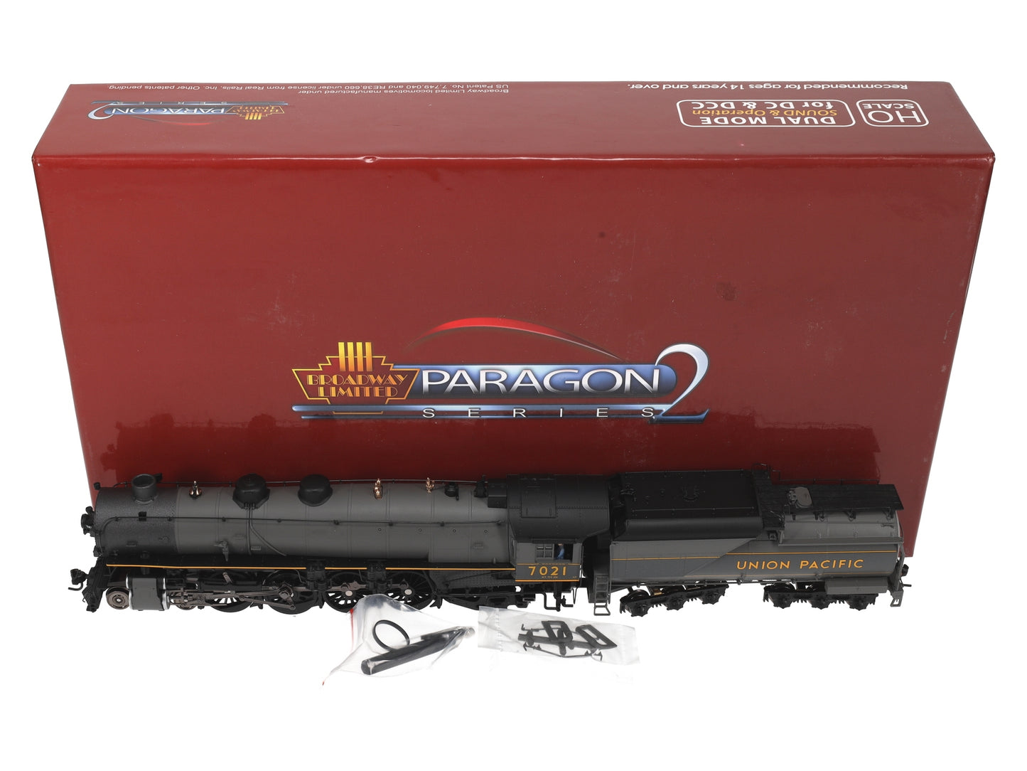 Broadway Limited 2207 HO Union Pacific Class MT-73 4-8-2 with Oil Tender #7021