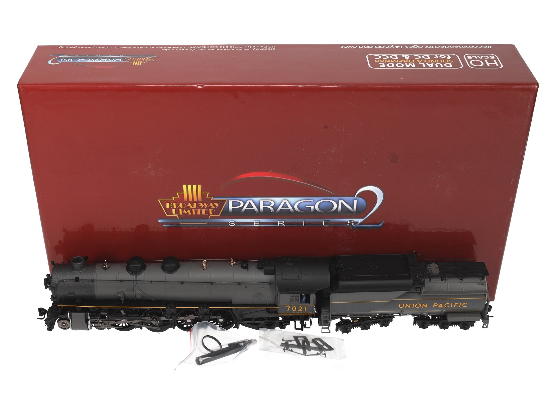 Broadway Limited 2207 HO Union Pacific Class MT-73 4-8-2 with Oil Tender #7021