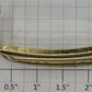 Lionel 1687-10 Brass Prewar O Gauge Observation Platform End