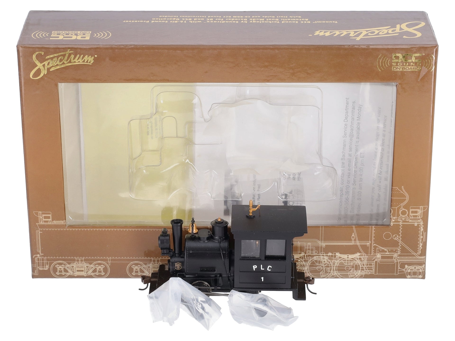 Bachmann 28059 On30 Undecorated 0-4-0 Porter Steam Locomotive w/DCC & Sound