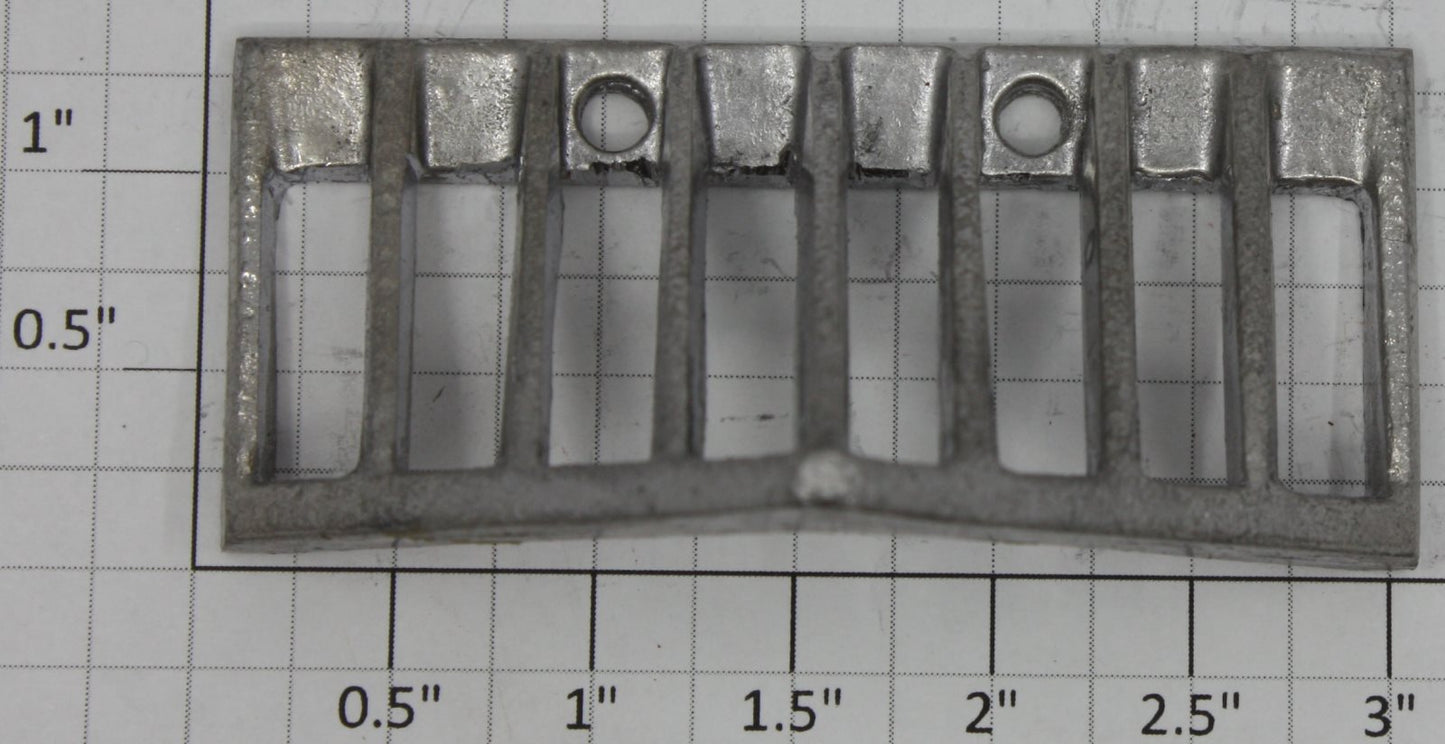Lionel 5-9 Standard Gauge Cast Unpainted Cowcatcher with Holes #5, 6, 7