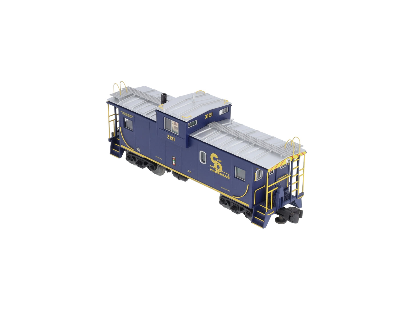 Lionel 6-17627 O Gauge Chesapeake & Ohio Extended Vision Caboose #3121 LN/Box