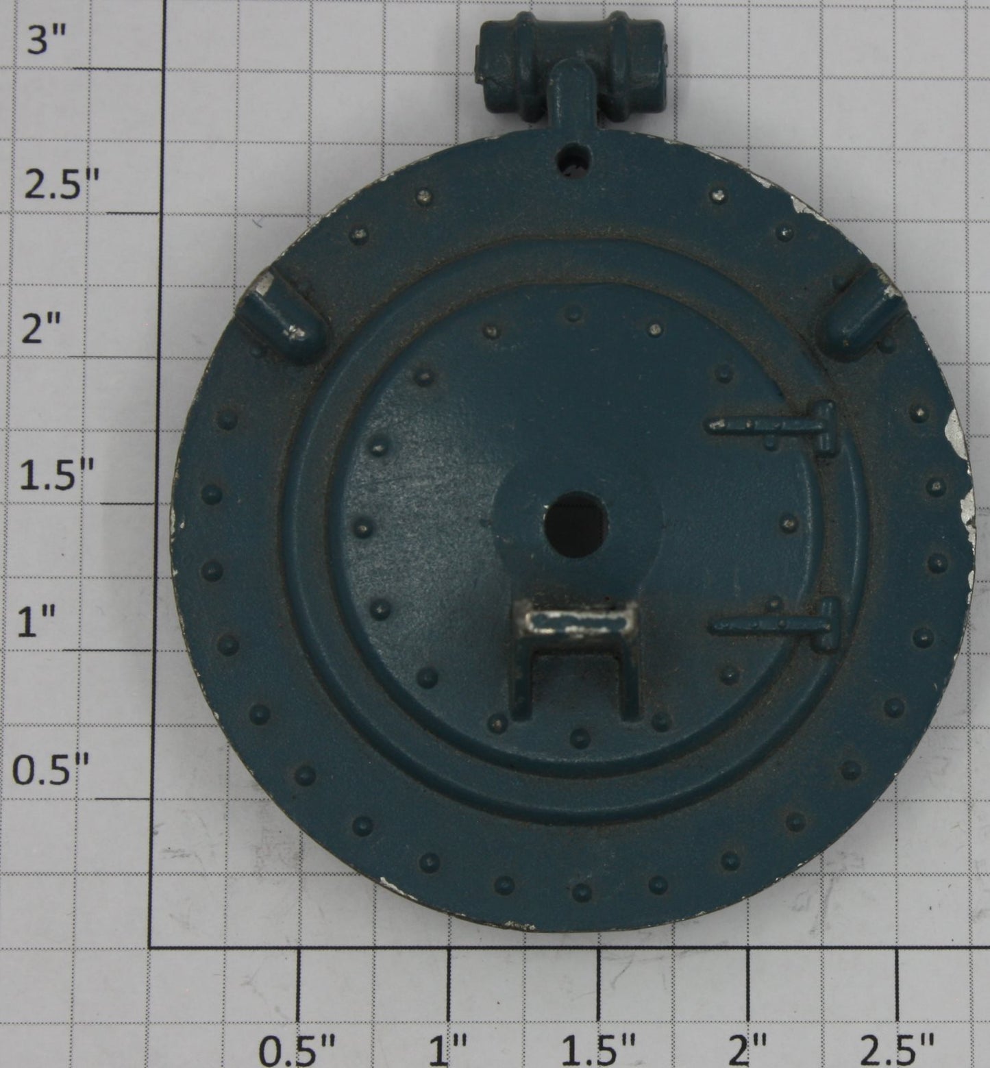 Lionel 390-65 Blue Boiler Front