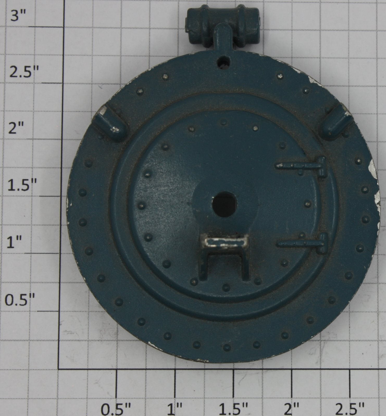 Lionel 390-65 Blue Boiler Front