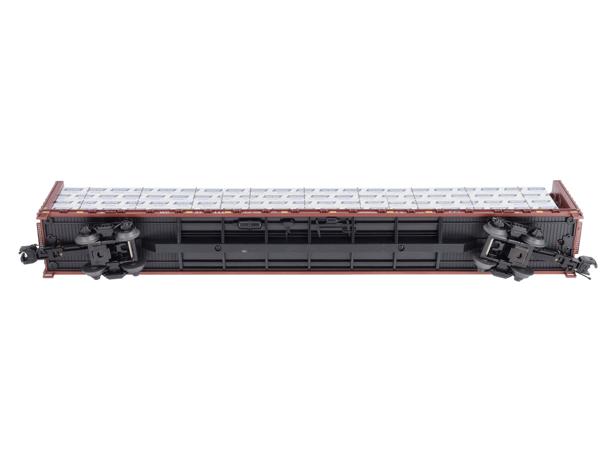 MTH 20-98777 Wisconsin Central Center Beam Flatcar w/Lumber Load #37111