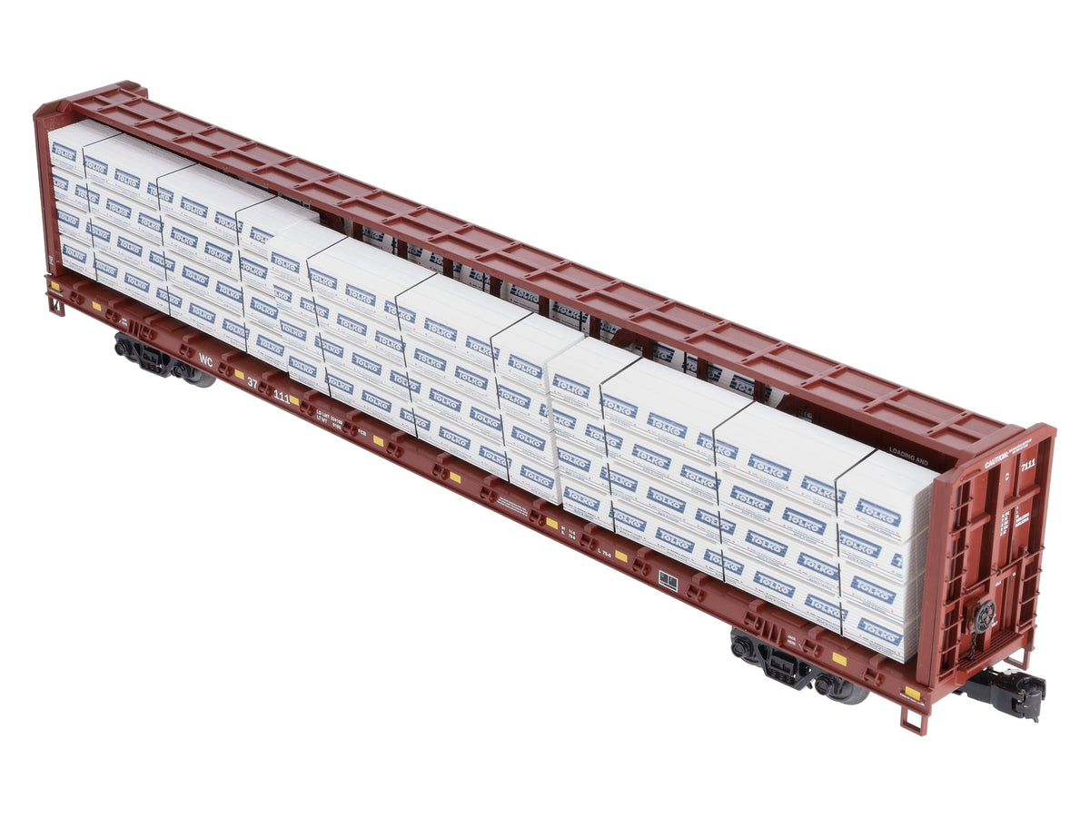 MTH 20-98777 Wisconsin Central Center Beam Flatcar w/Lumber Load #37111