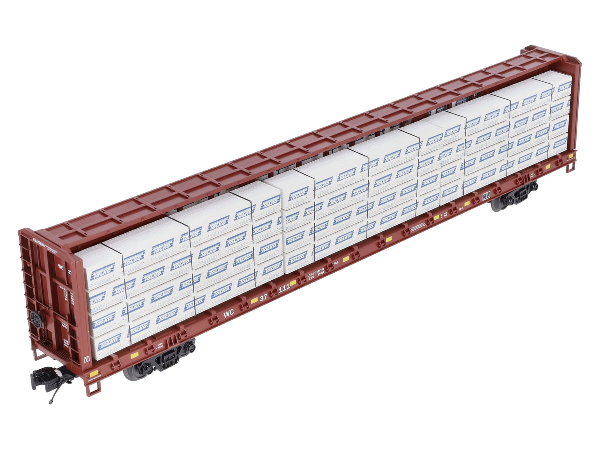 MTH 20-98777 Wisconsin Central Center Beam Flatcar w/Lumber Load #37111