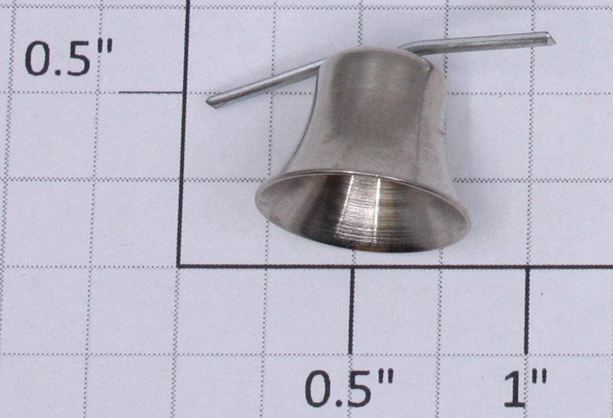Lionel 1912-10 Standard Gauge Ornamental Nickel Bell with Yoke