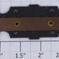 Lionel 616M-14 Fiber Plate Collector Assembly w Contact Spring & Nameplate