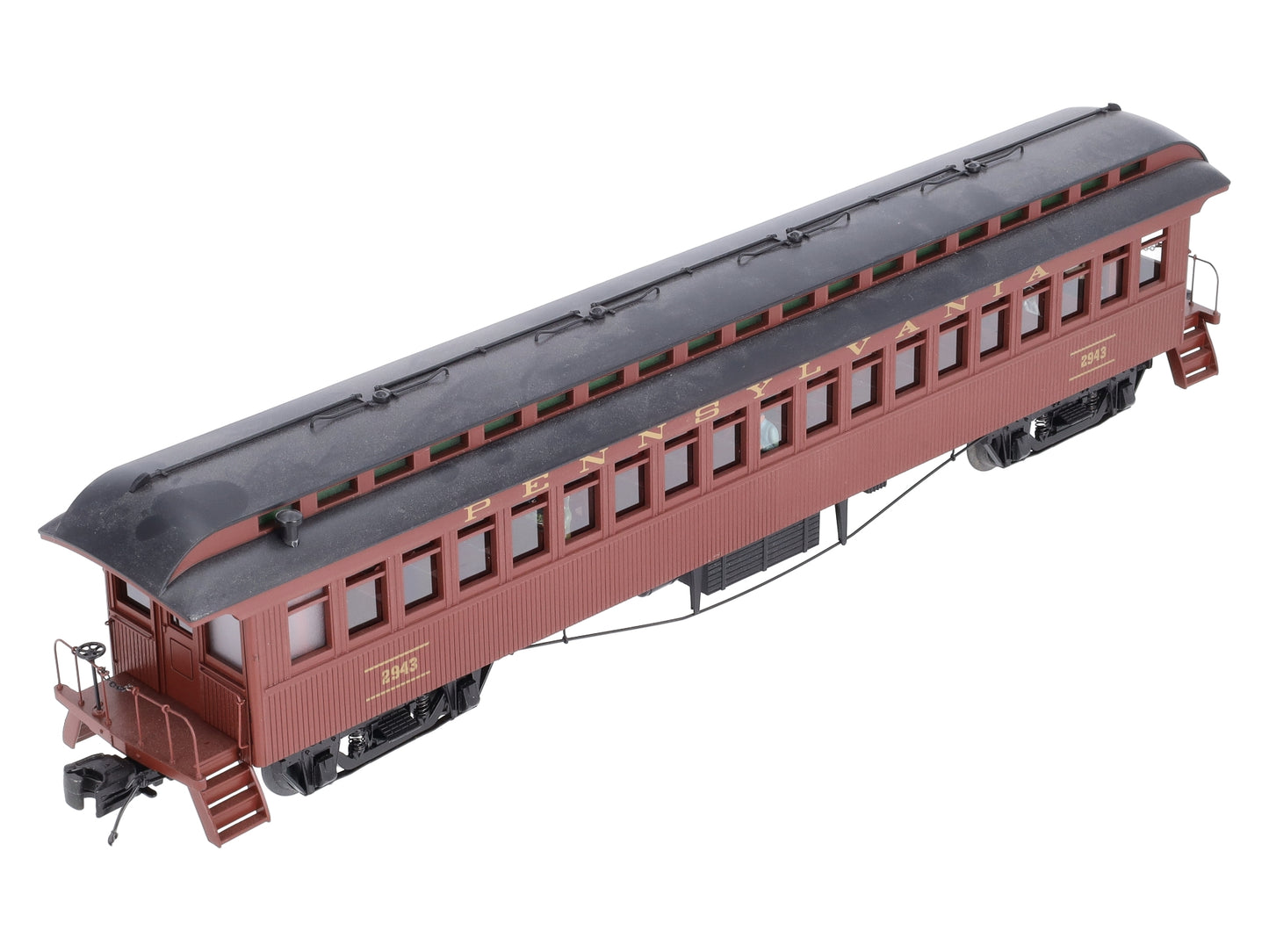 MTH 20-62042PRR 64' Woodsided Coach Car #2943