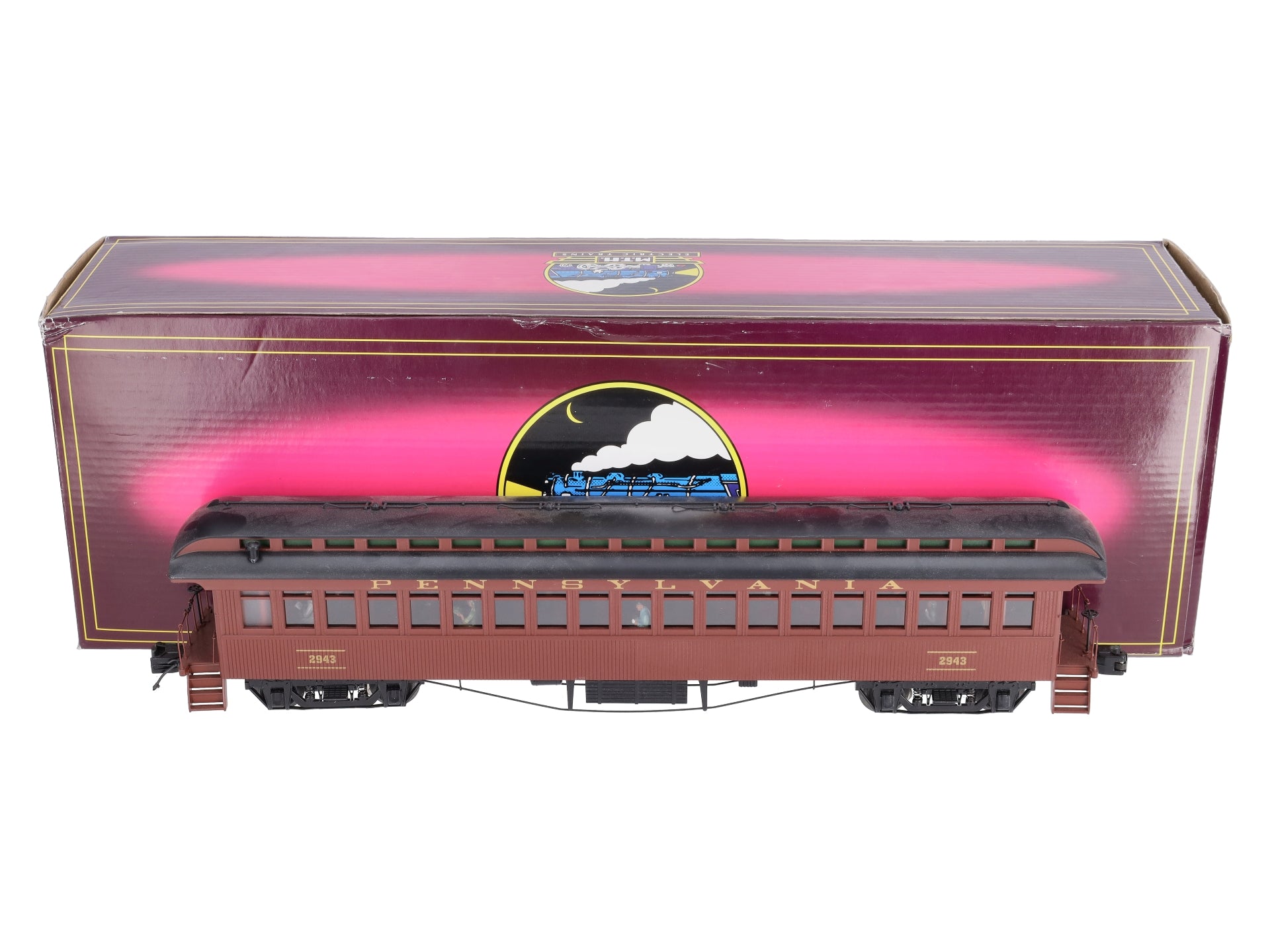 MTH 20-62042PRR 64' Woodsided Coach Car #2943