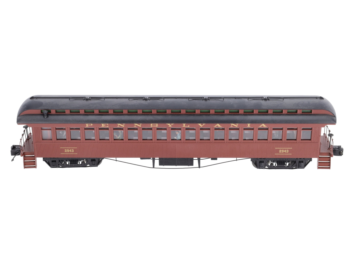 MTH 20-62042PRR 64' Woodsided Coach Car #2943