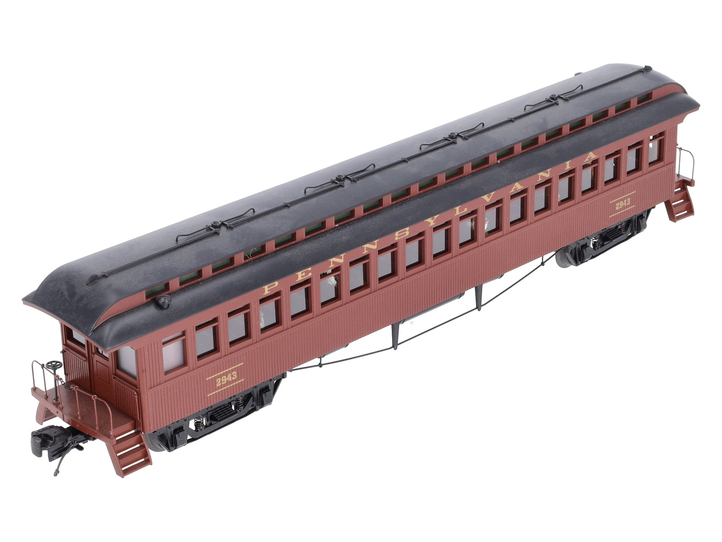MTH 20-62042PRR 64' Woodsided Coach Car #2943
