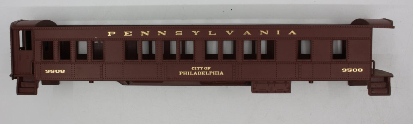 Lionel 9508-3 Pennsylvania RR City of Philadelphia Passenger Car Shell