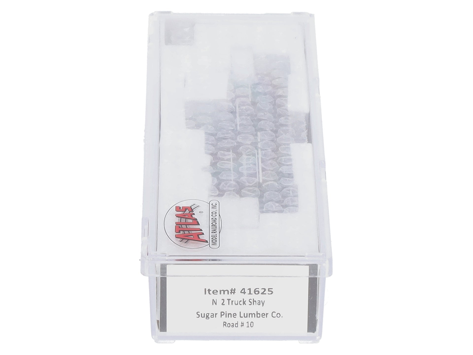 Atlas 41625 N Sugar Pine Lumber Co 2-Truck Shay Steam Locomotive #10 LN/Box