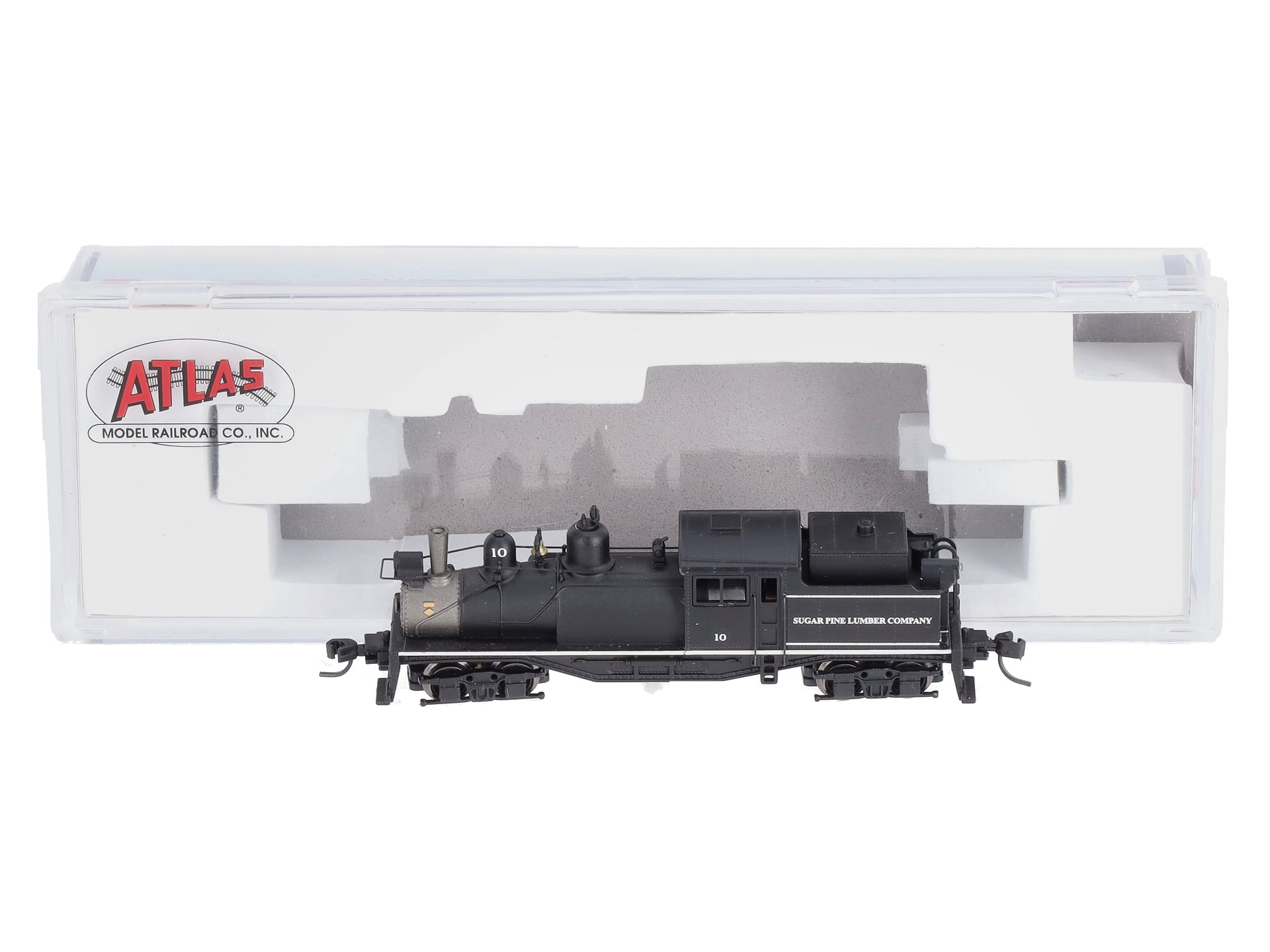 Atlas 41625 N Sugar Pine Lumber Co 2-Truck Shay Steam Locomotive #10 LN/Box