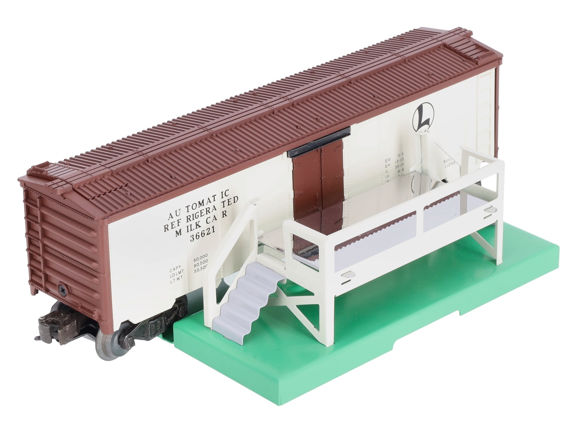 Lionel 6-19554 O PWC Operating Milk Car Set MT/Box