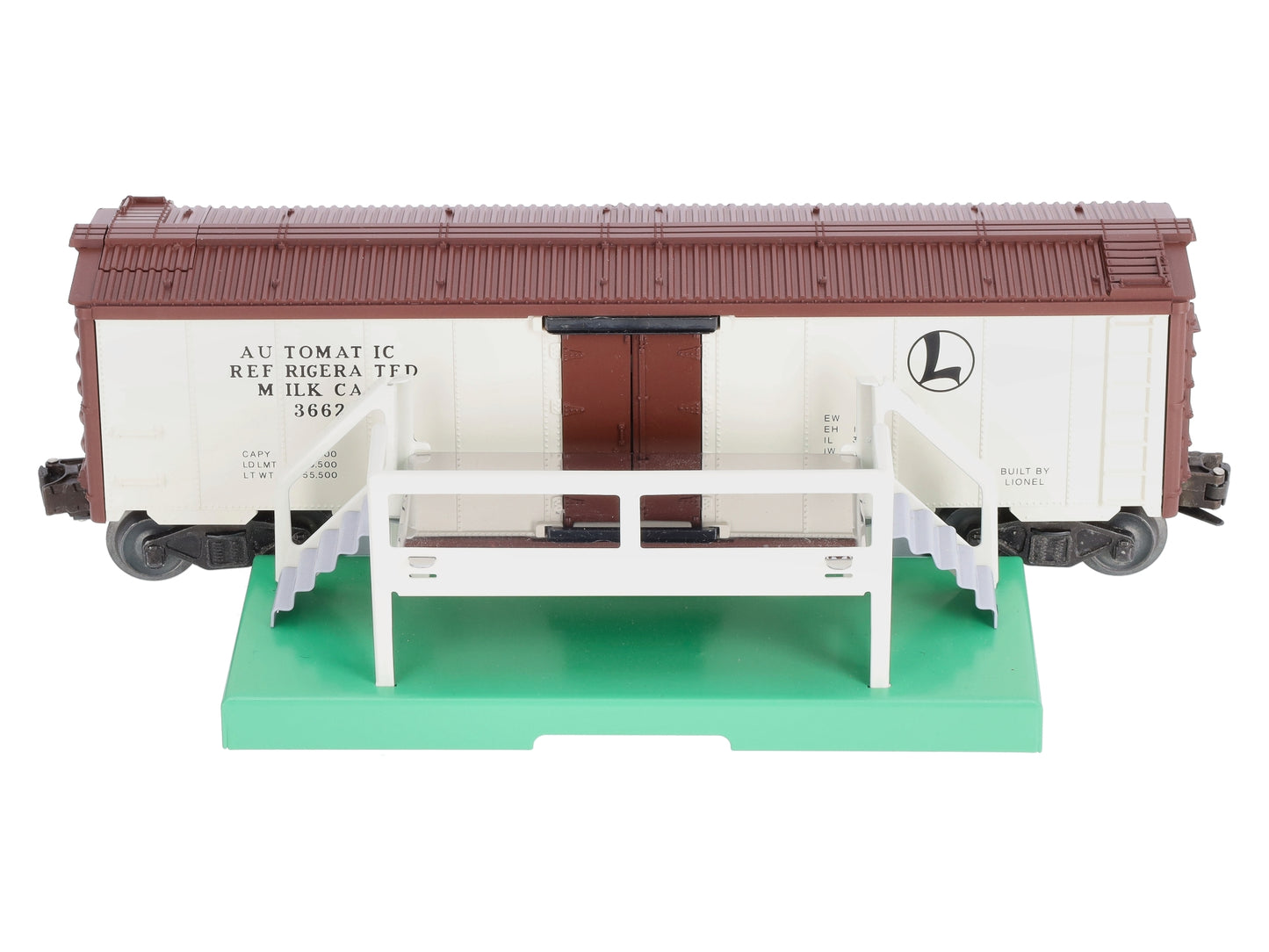 Lionel 6-19554 O PWC Operating Milk Car Set MT/Box