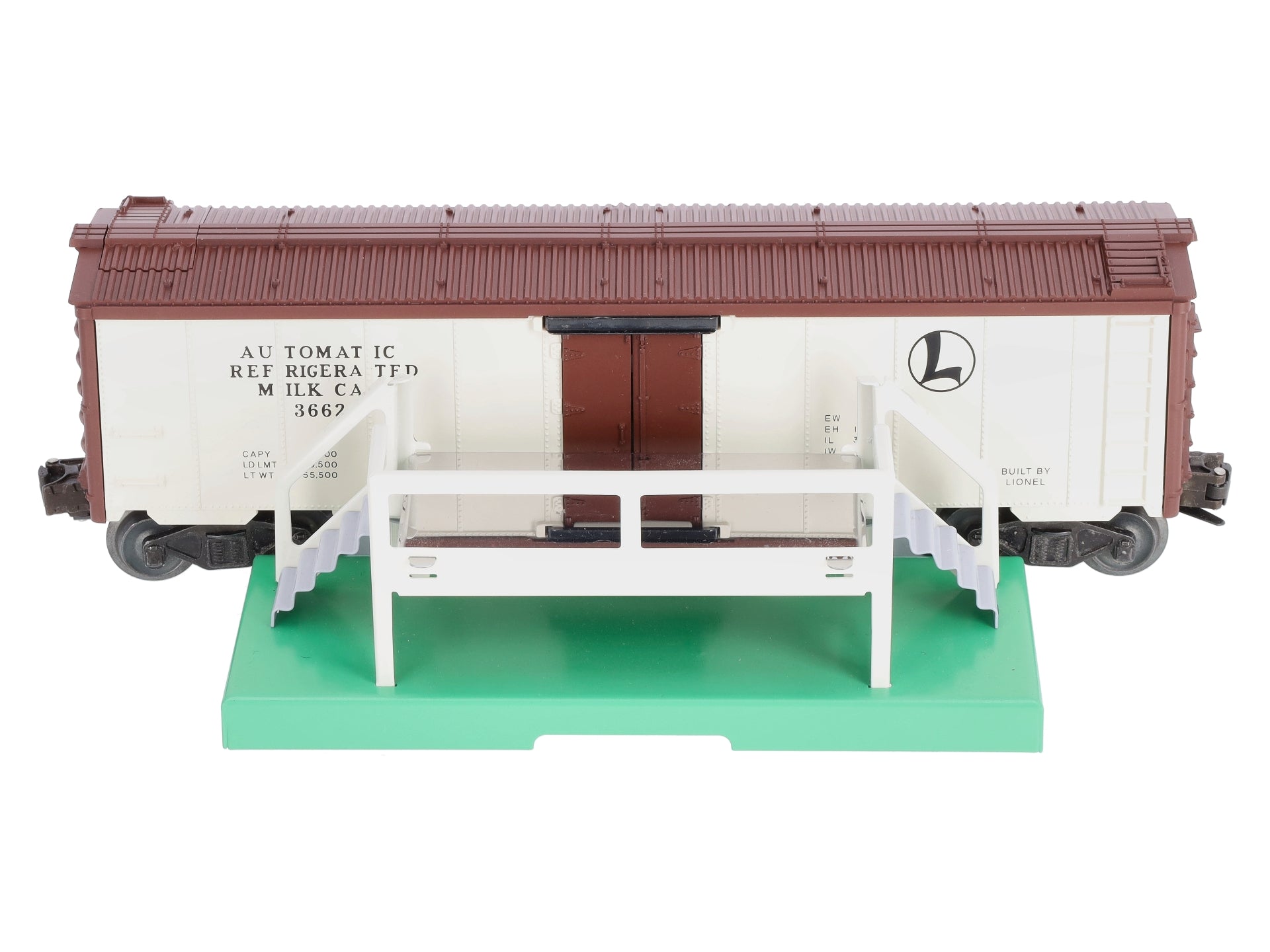 Lionel 6-19554 O PWC Operating Milk Car Set MT/Box