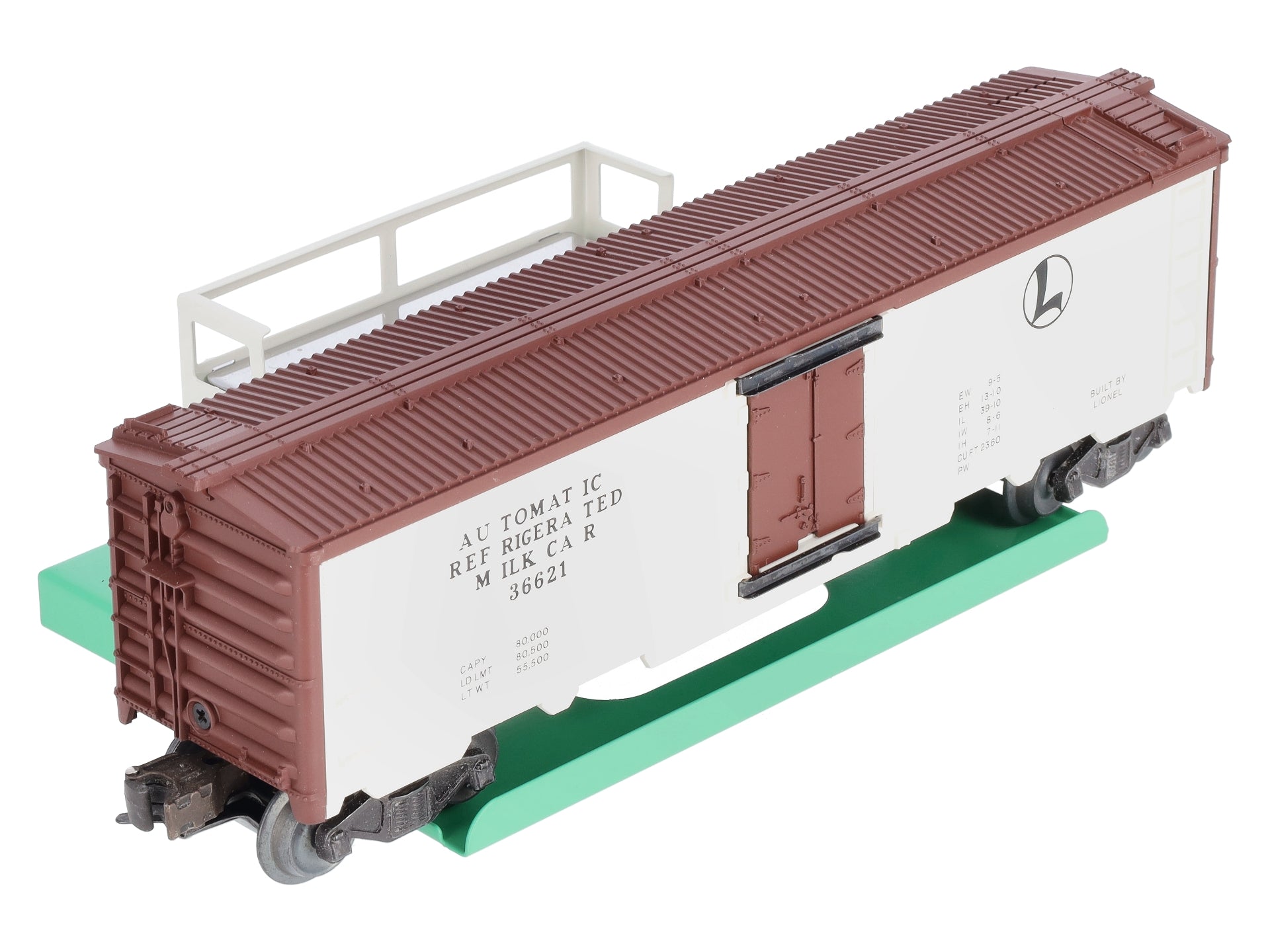 Lionel 6-19554 O PWC Operating Milk Car Set MT/Box