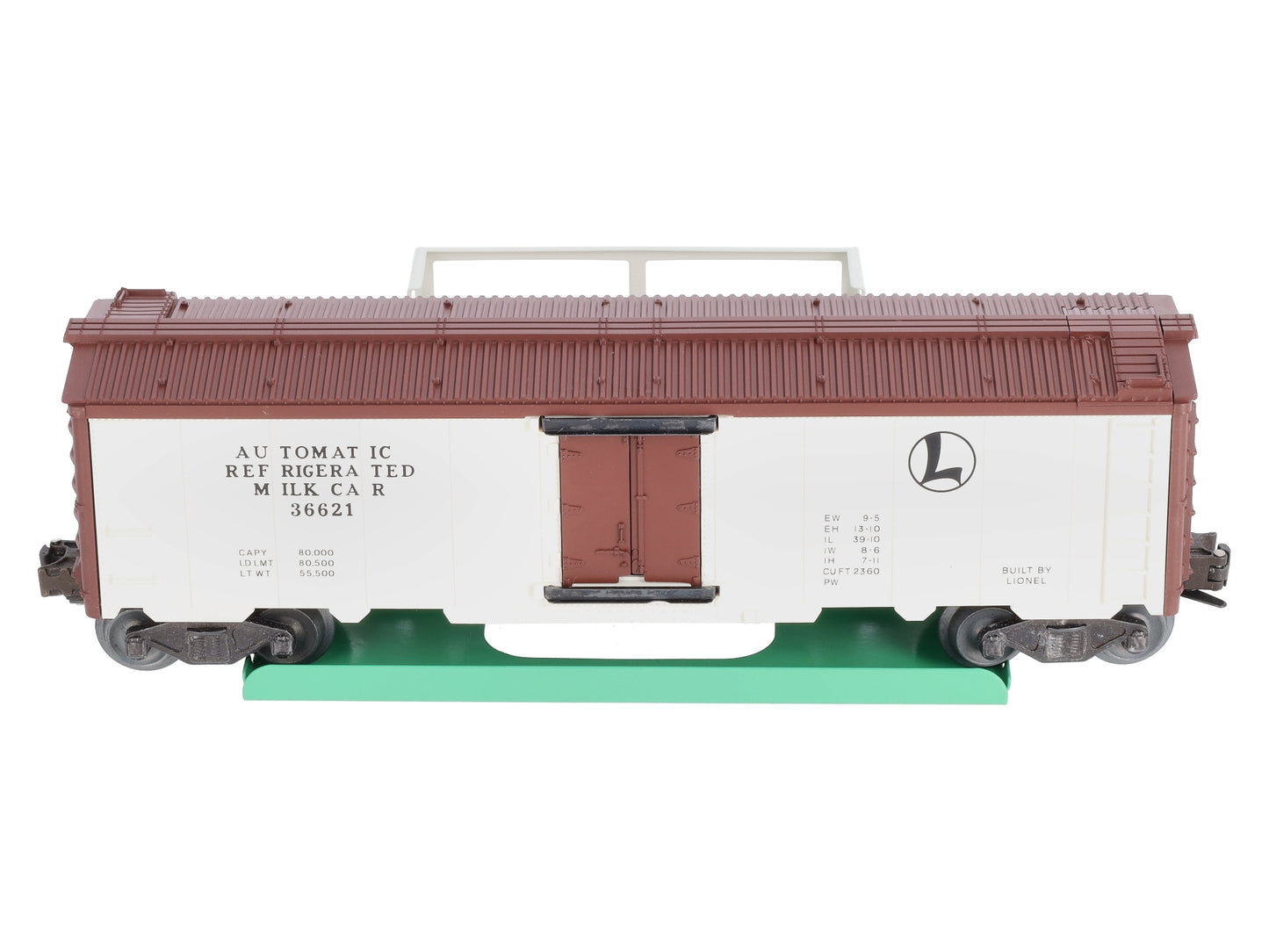 Lionel 6-19554 O PWC Operating Milk Car Set MT/Box