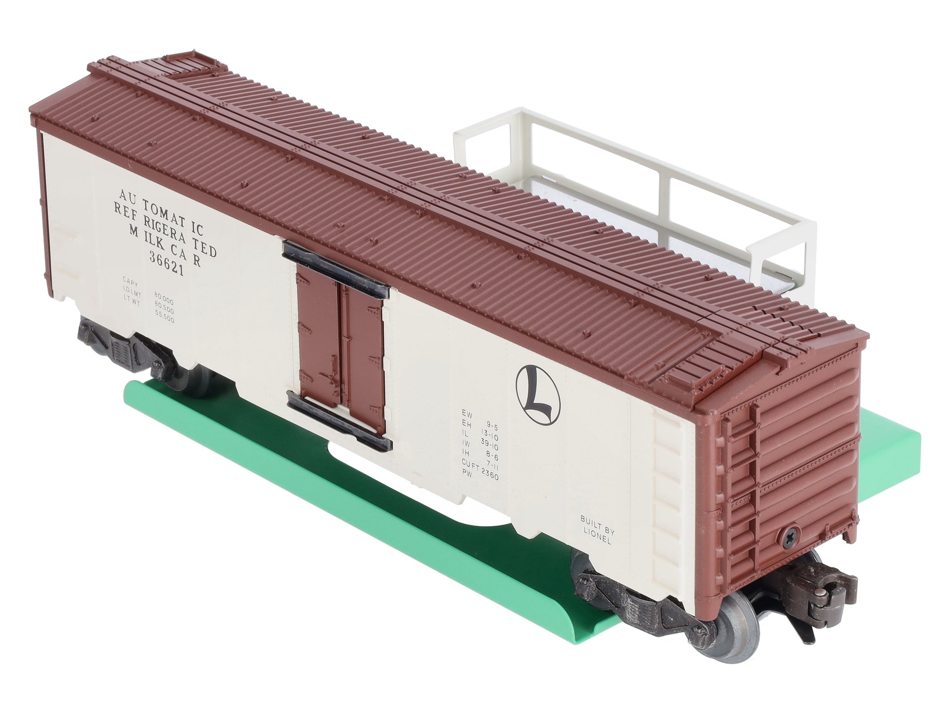 Lionel 6-19554 O PWC Operating Milk Car Set MT/Box