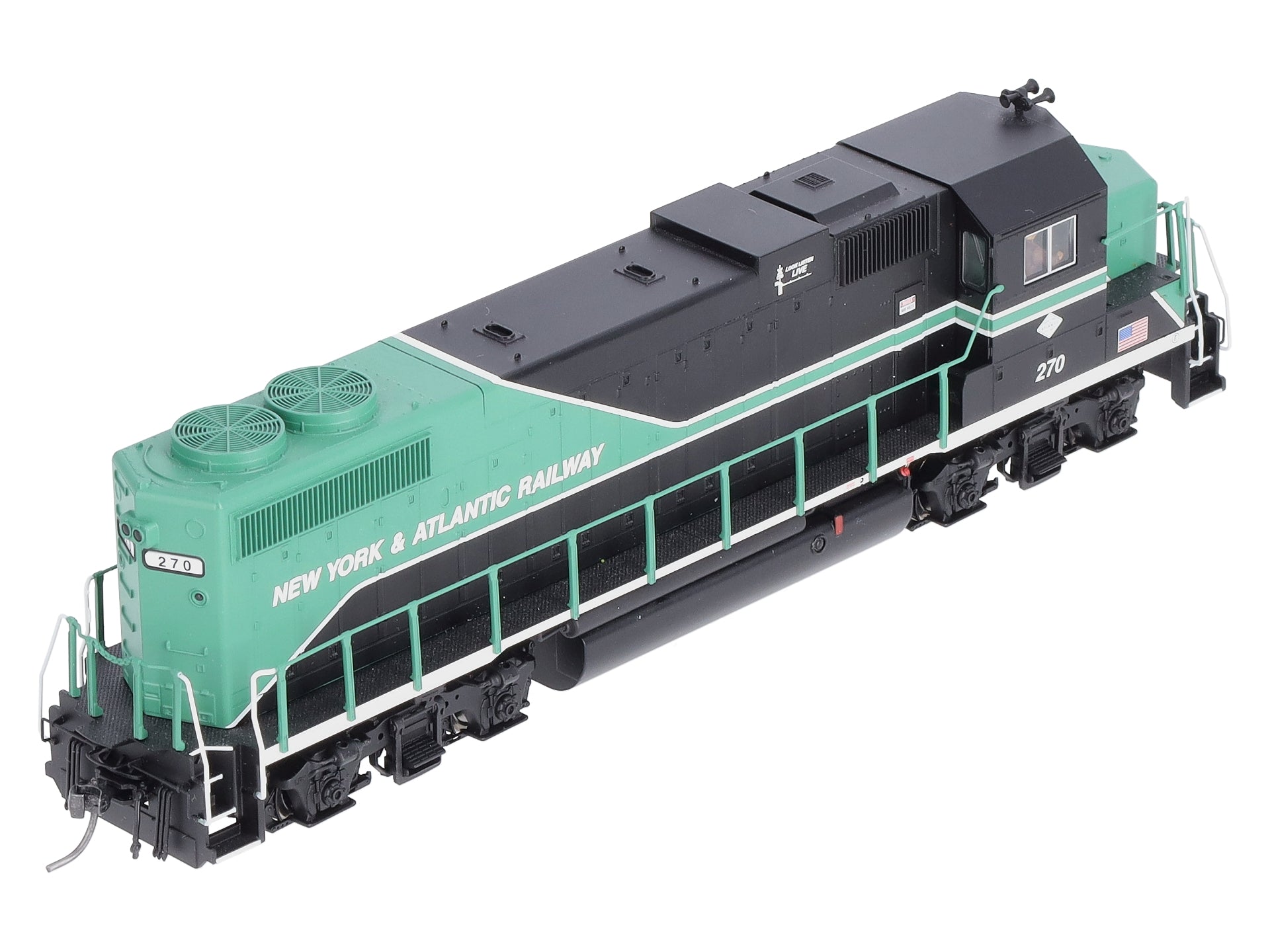 MTH 85-2028-1 HO New York & Atlantic GP38-2 Diesel Locomotive w/ P-S 3 #270