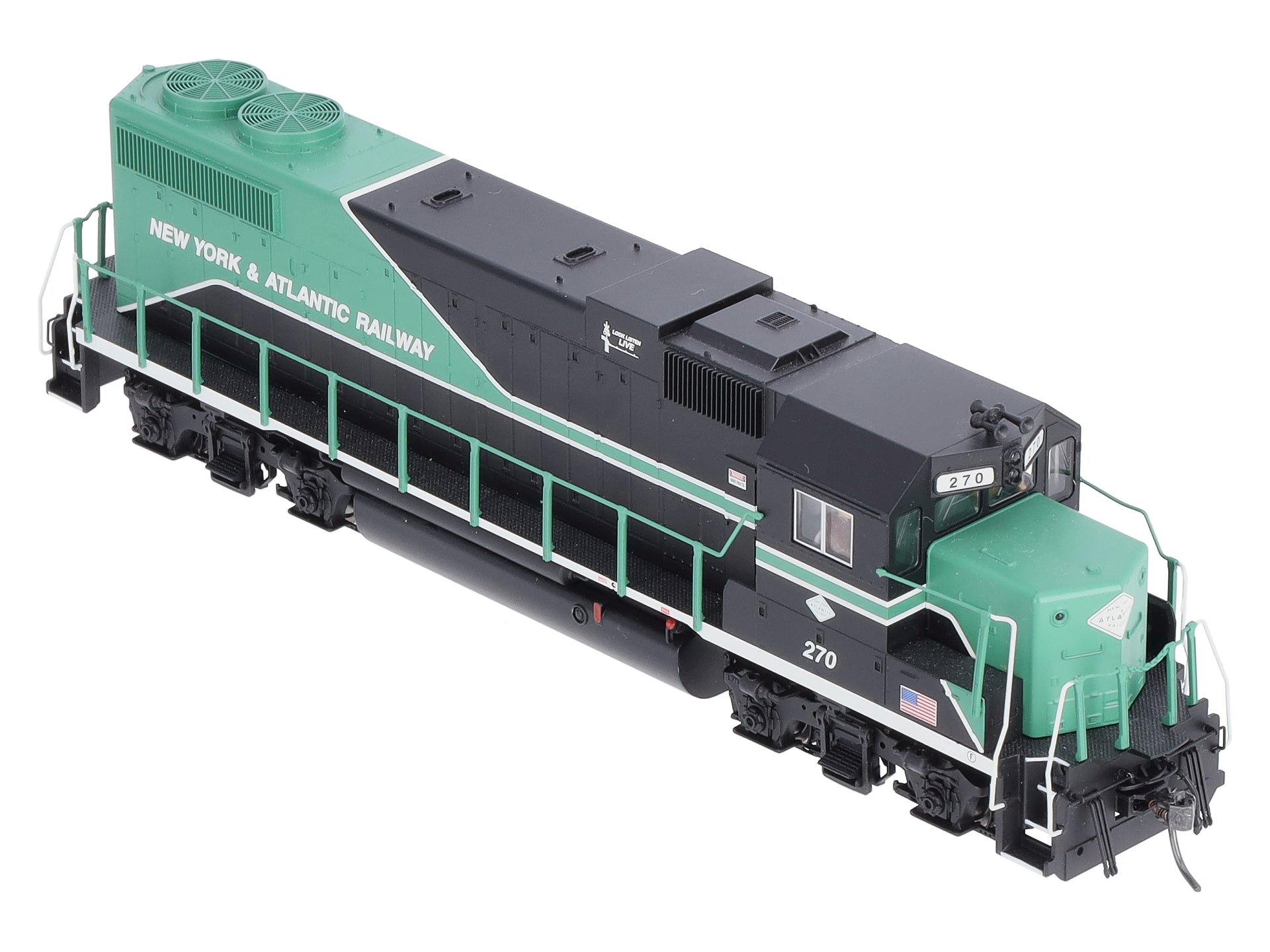 MTH 85-2028-1 HO New York & Atlantic GP38-2 Diesel Locomotive w/ P-S 3 #270