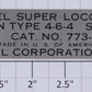 Lionel 773-105 Super Locomotive Hudson Type 4-6-4 Series 773 Name Plate