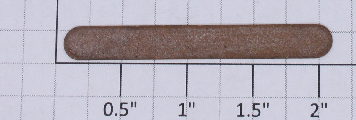 Ives 100-1 Ives Railway Lines Brass Nameplate-Missing Tabs