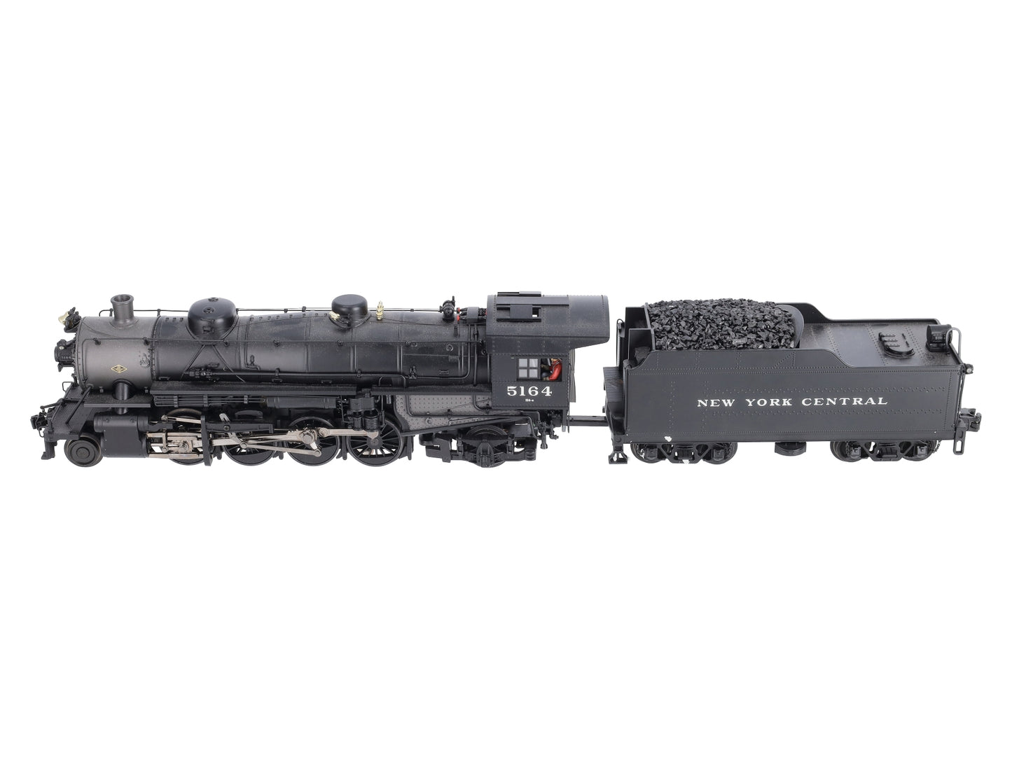 MTH 20-3285-1 NYC 2-8-2 USRA Lt Mikado Steam Engine HiRail w/PS2 #5164