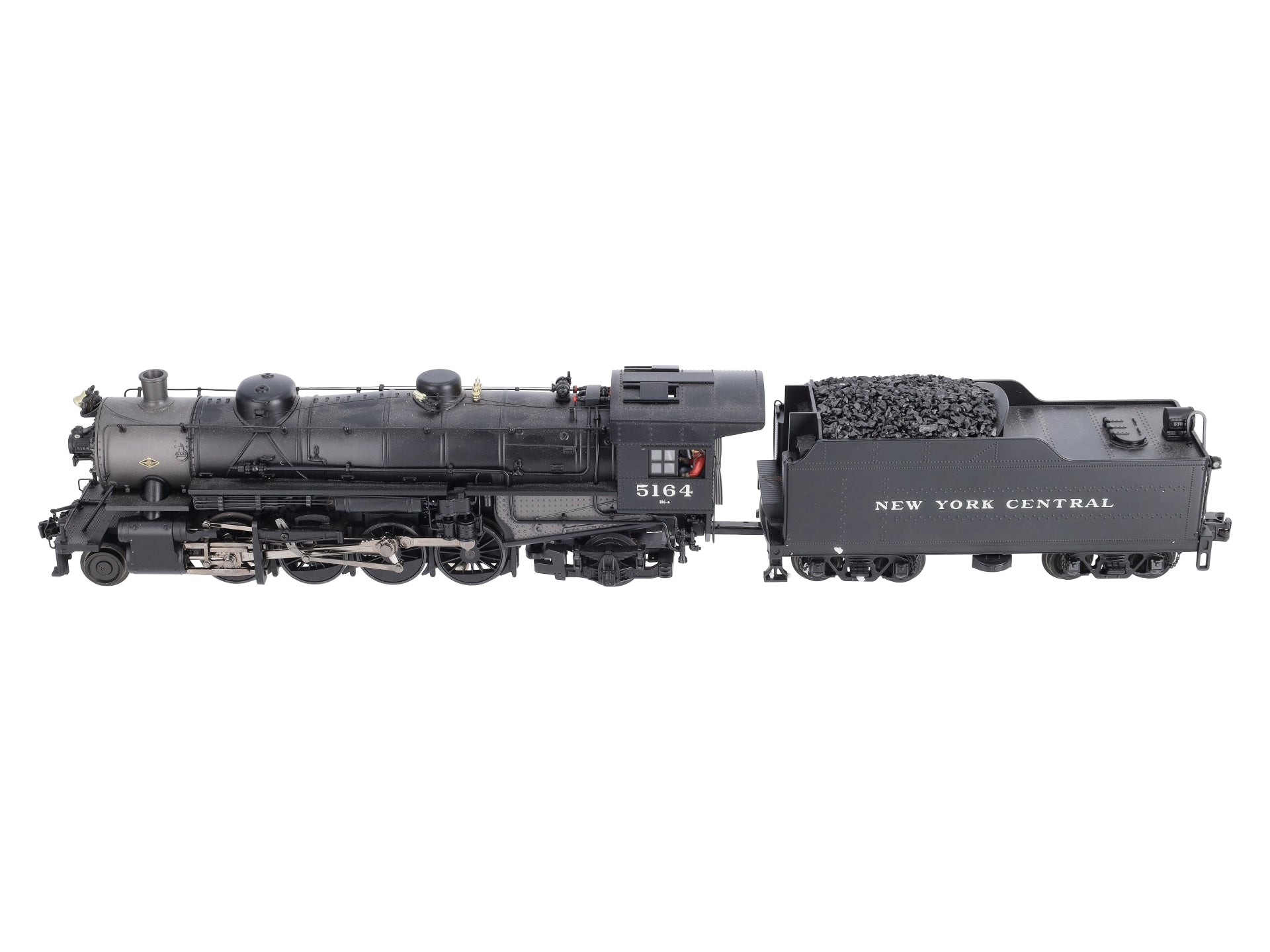 MTH 20-3285-1 NYC 2-8-2 USRA Lt Mikado Steam Engine HiRail w/PS2 #5164