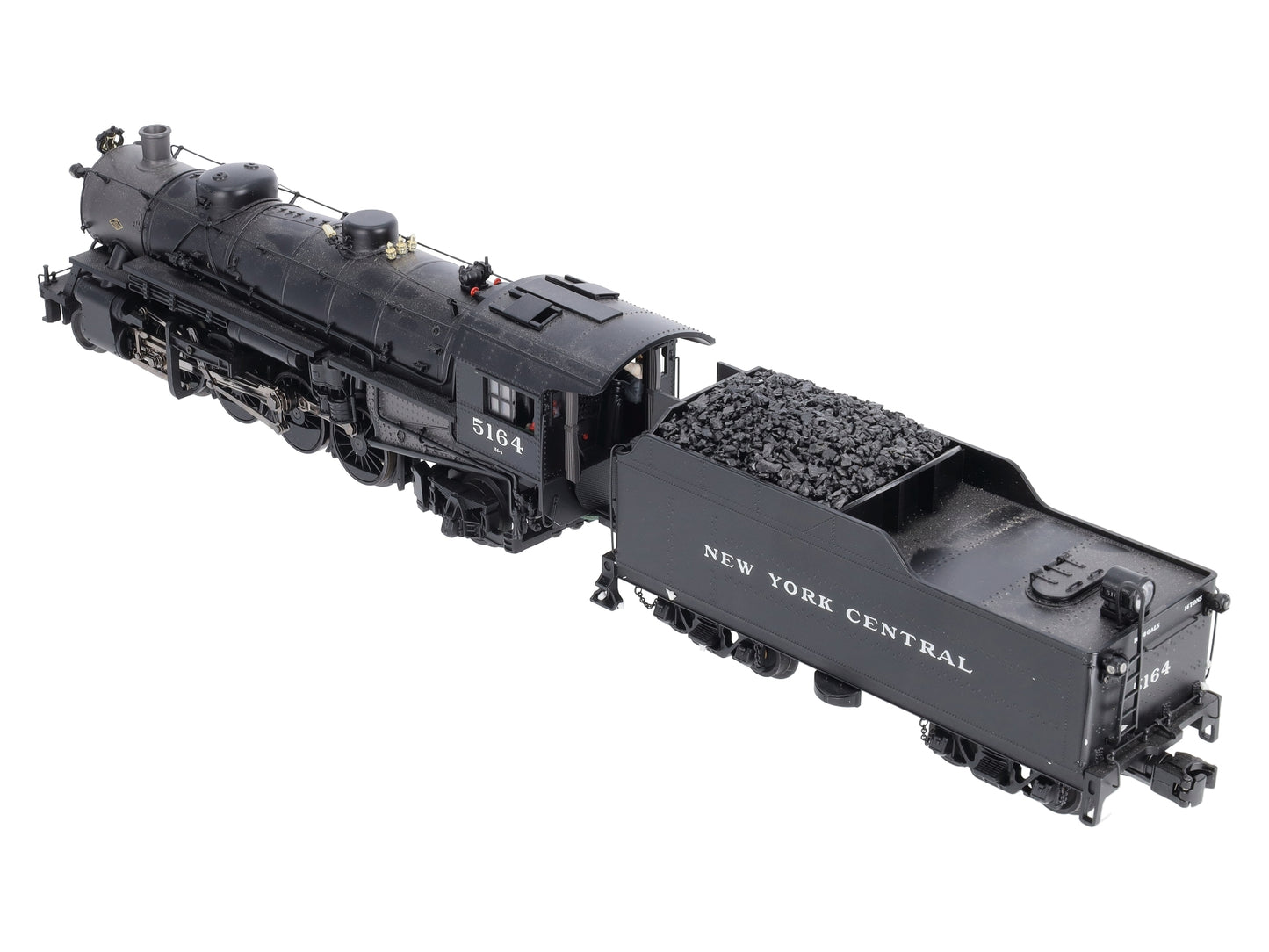 MTH 20-3285-1 NYC 2-8-2 USRA Lt Mikado Steam Engine HiRail w/PS2 #5164