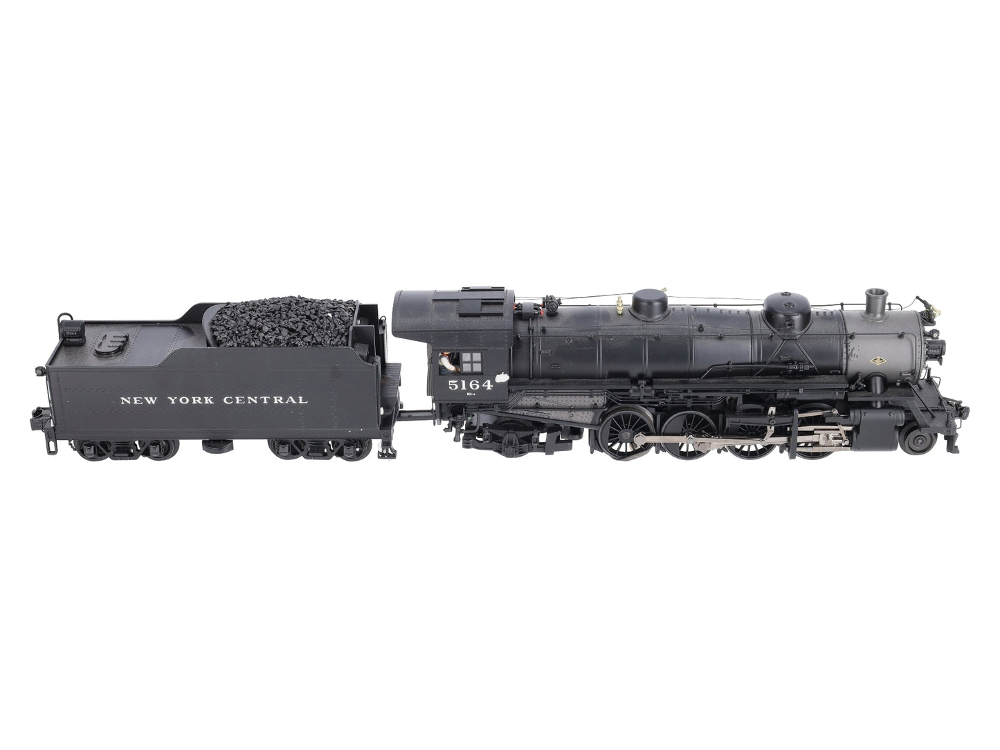 MTH 20-3285-1 NYC 2-8-2 USRA Lt Mikado Steam Engine HiRail w/PS2 #5164