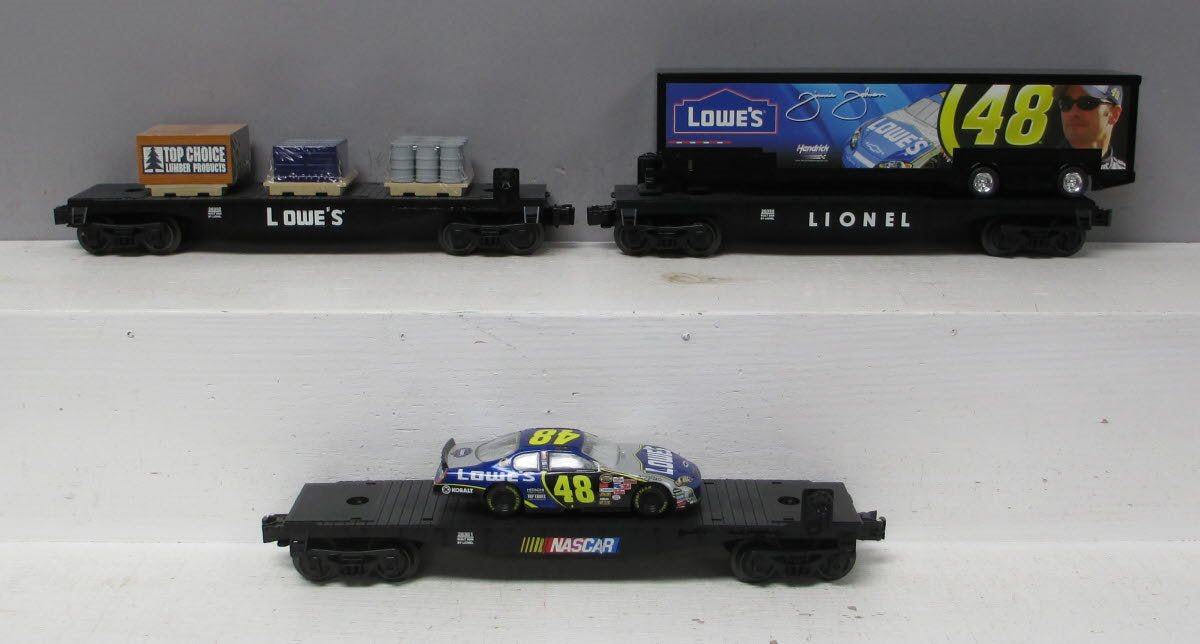Lionel 7-11010 O Gauge Jimmie Johnson Expansion Pack NIB