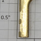 Lionel 381E-100 Brass Step -Fits 9E, 381E
