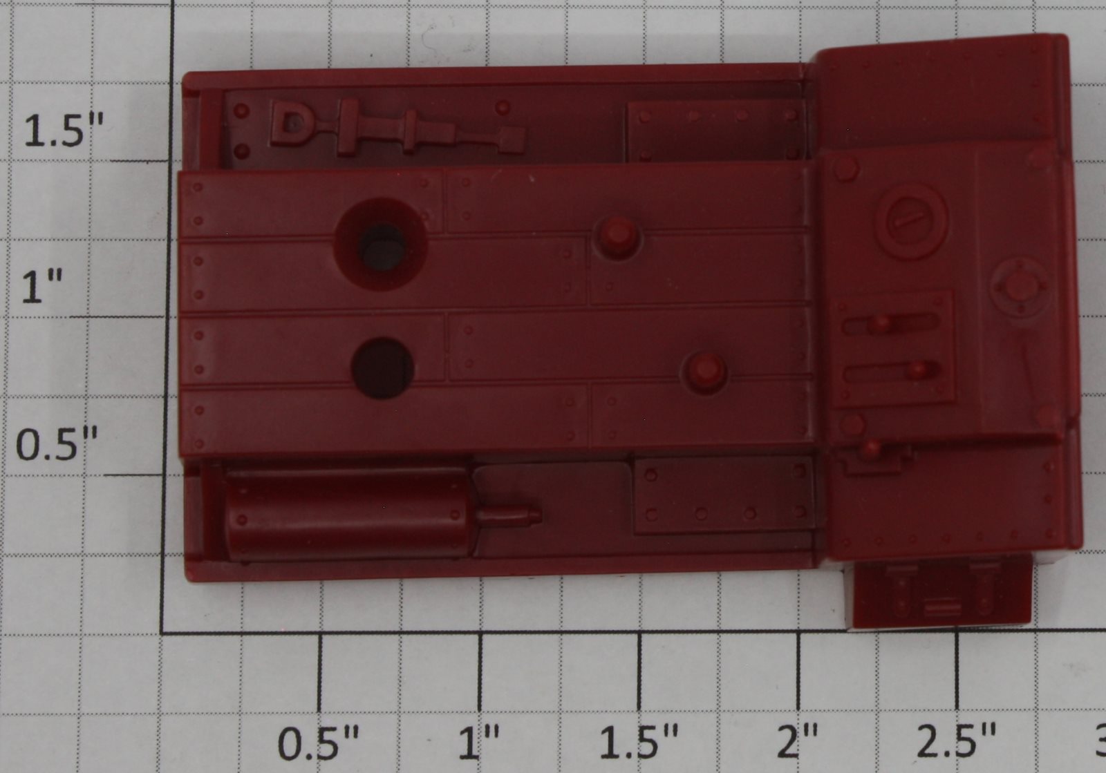Lionel 18406-70 Red Rear Cover