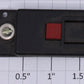 Lionel 190-25 O Gauge Red Momentary Pushbutton Accessory Control Switch