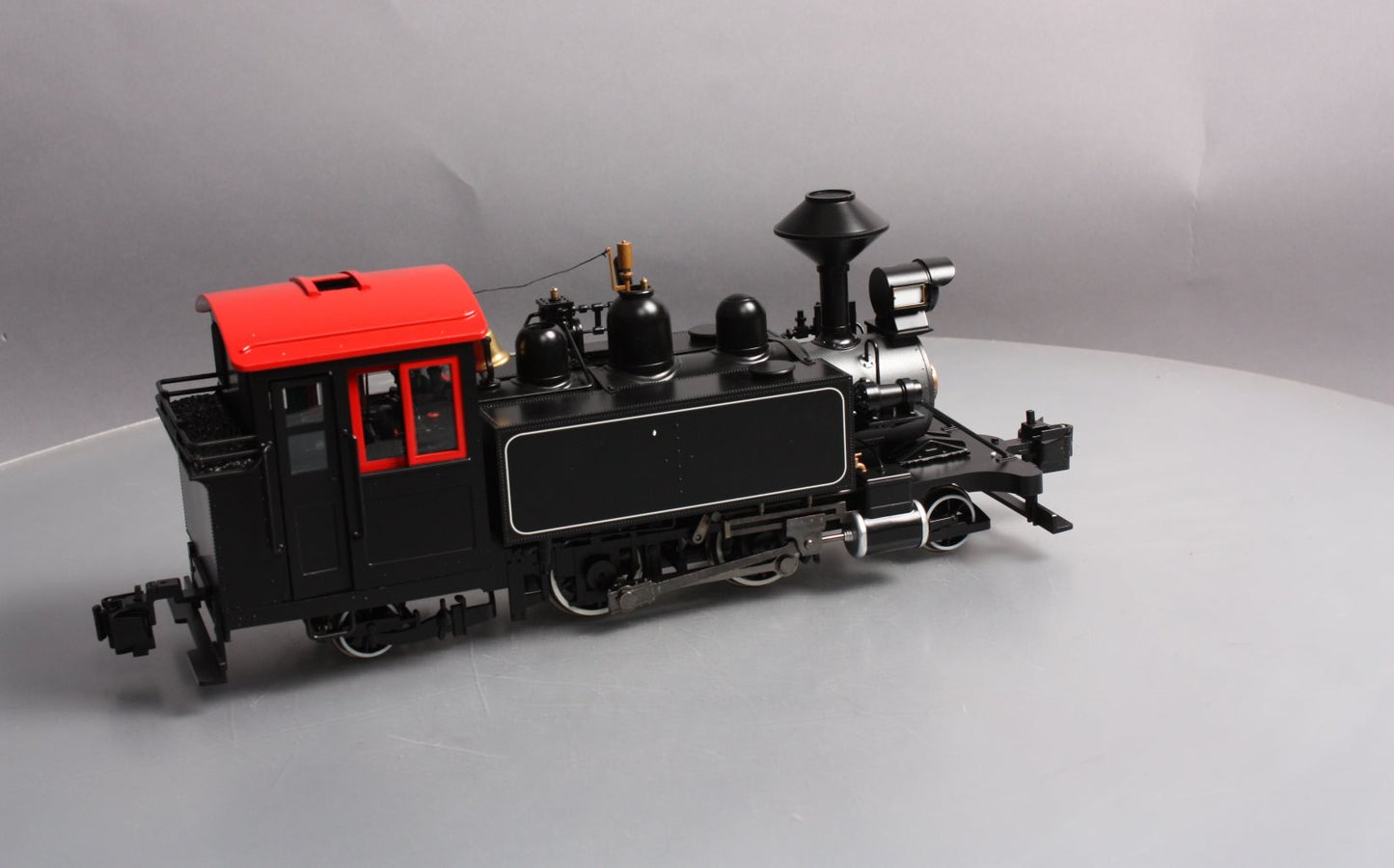 Bachmann 91198 G Scale Painted/Unlettered 2-4-2 Steam Locomotive