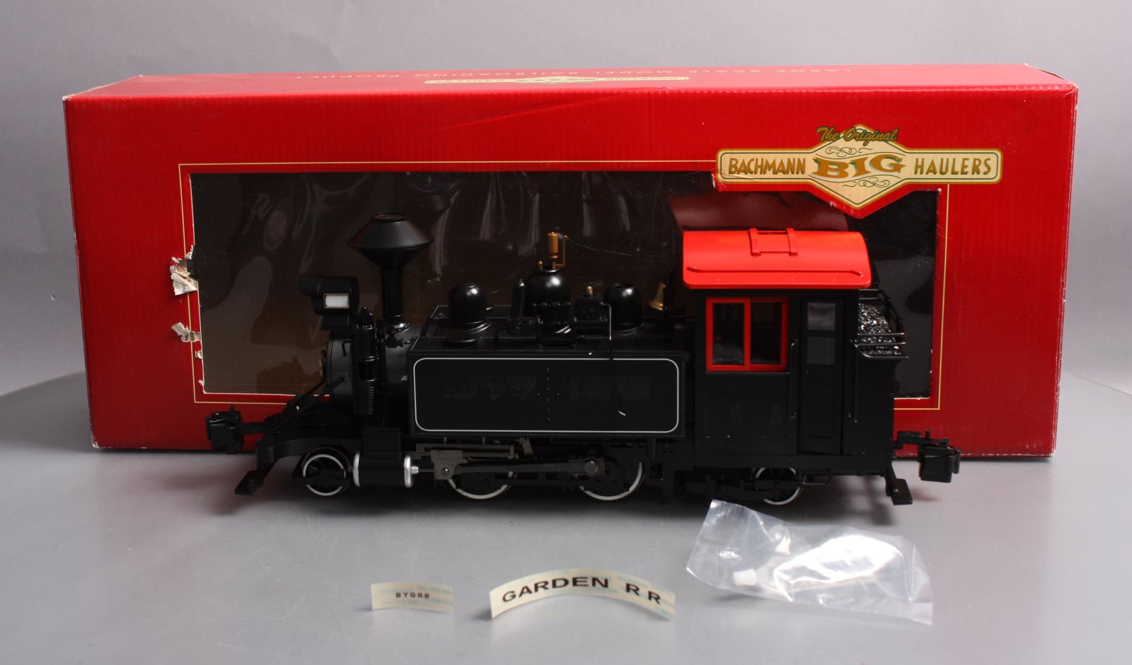 Bachmann 91198 G Scale Painted/Unlettered 2-4-2 Steam