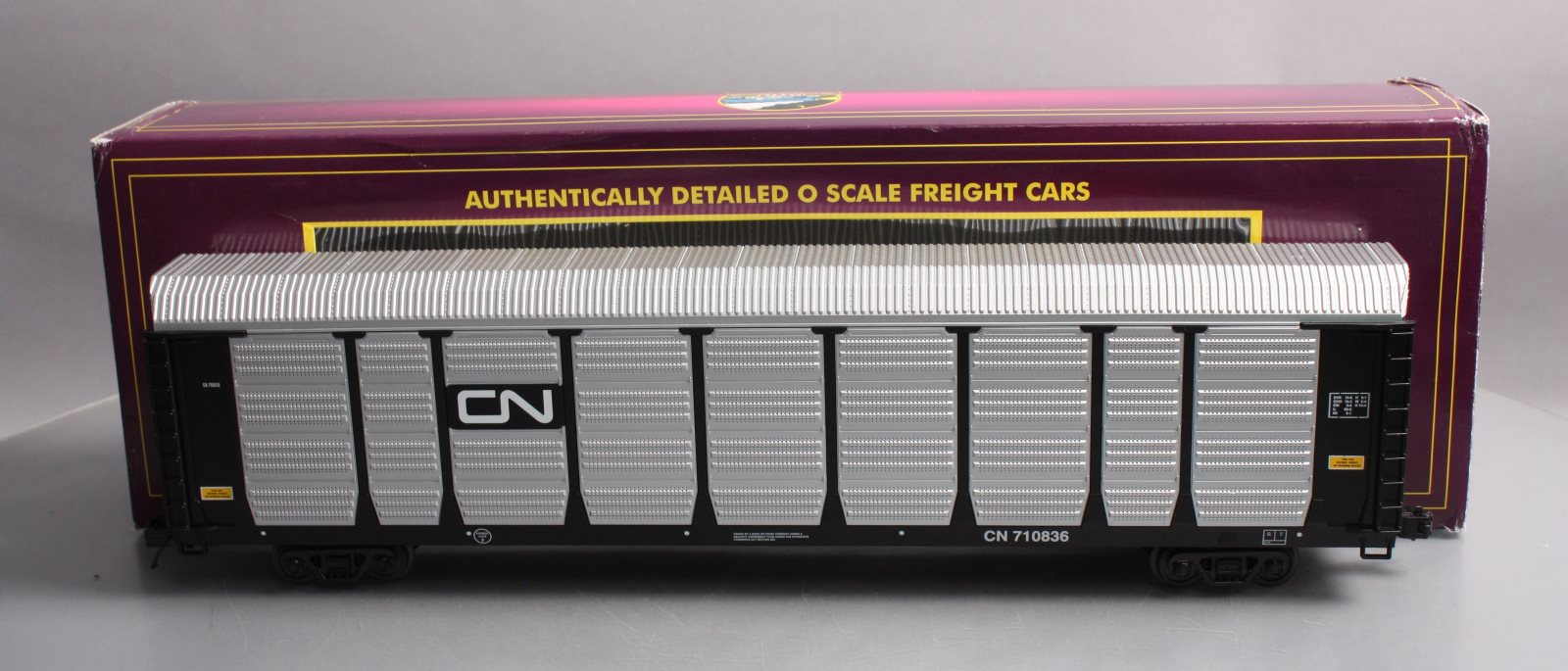 MTH 20-98712 Canadian National Corrugated Auto Carrier #710836