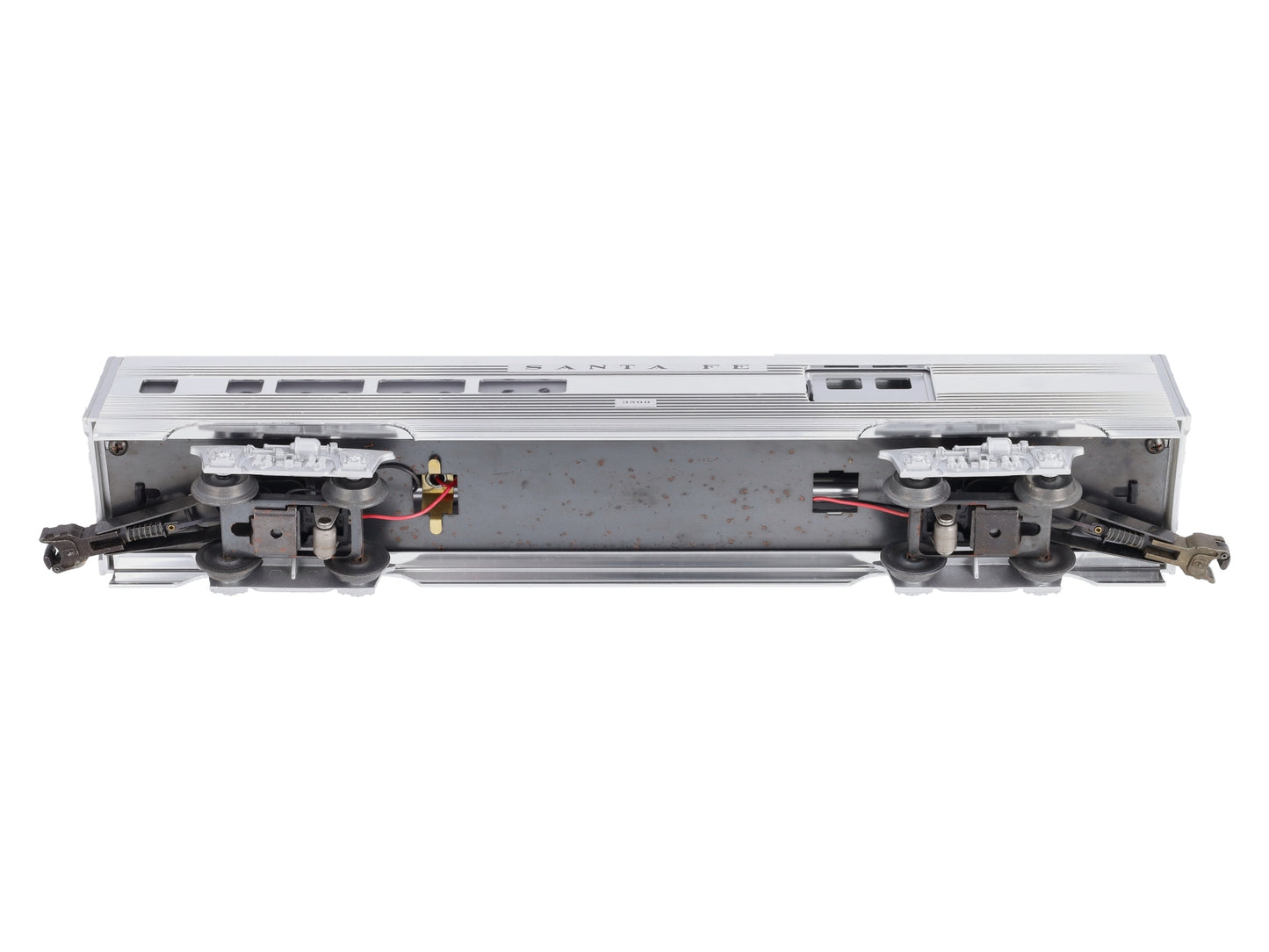 Lionel 6-19110 O Gauge Santa Fe Aluminum Combine Car #3500 EX/Box