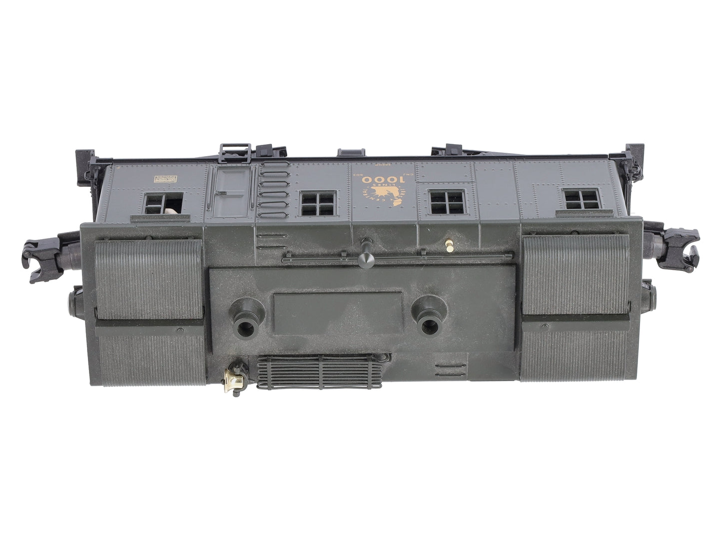 MTH 20-5592-1 O Gauge Jersey Central GE I/R Box Cab Diesel Engine #1000 w/PS2.0