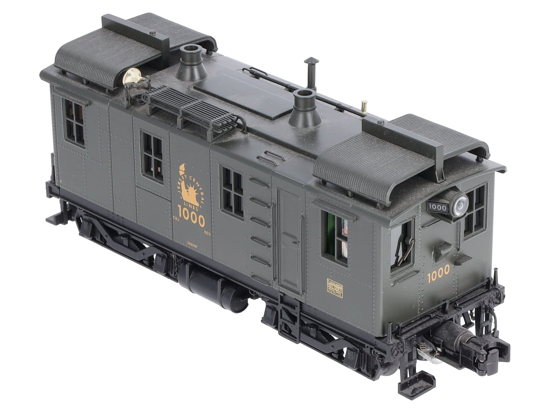 MTH 20-5592-1 O Gauge Jersey Central GE I/R Box Cab Diesel Engine