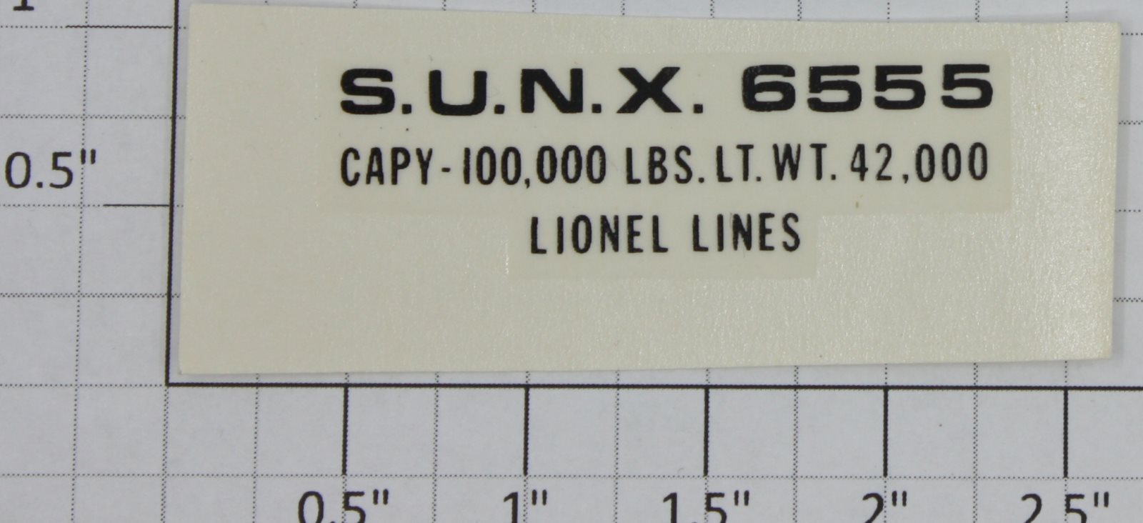 Lionel 6555-15 