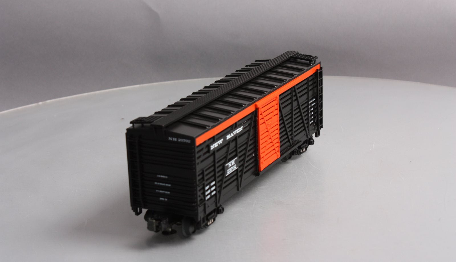 MTH 20-90027E O Gauge New Haven Premier Stock Car #23702 EX/Box
