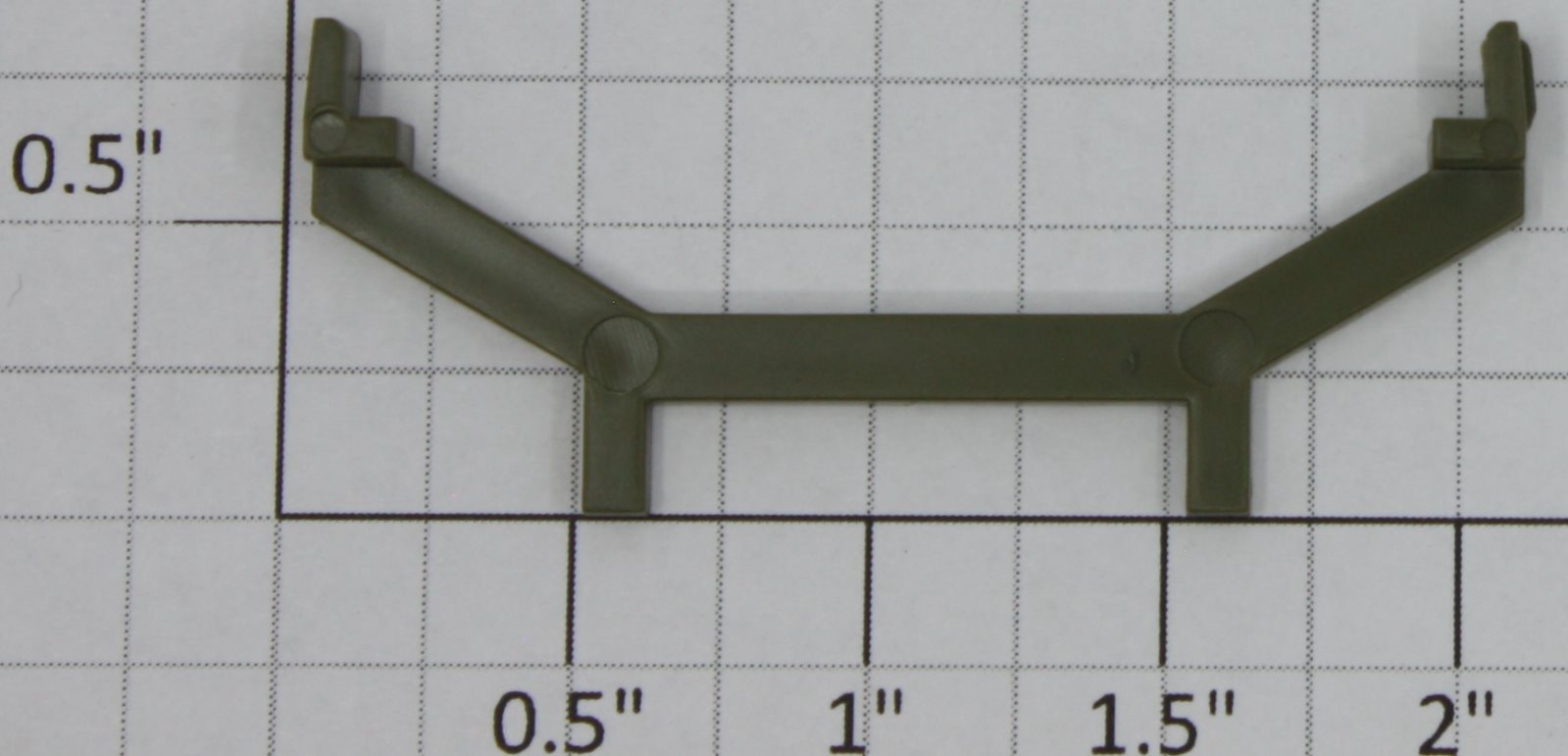 Lionel 6561-85 O Gauge Army Green Missile Cradle
