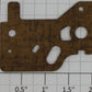 Lionel 6520-20X Searchlight Car Switch Fiber Board