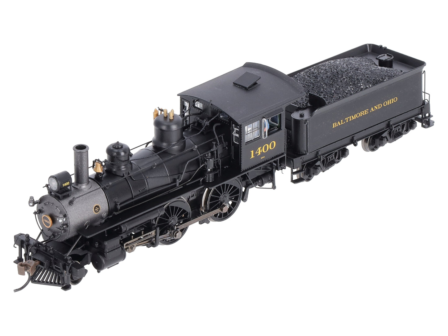 Bachmann 80106 HO Baltimore & Ohio Baldwin 4-4-0 Steam Locomotive & Tender w/DCC