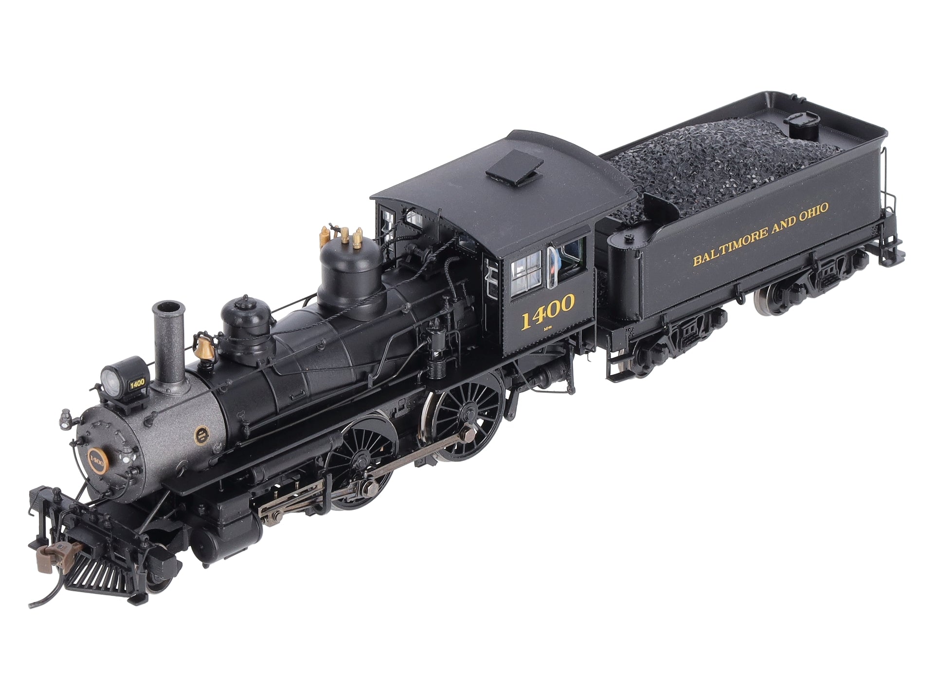 Bachmann 80106 HO Baltimore & Ohio Baldwin 4-4-0 Steam Locomotive & Tender w/DCC